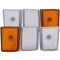 Chevrolet Blazer Full Size (K5) 1992-1993 Euro Hörnlampor 4st Crystal Krom & 2st Crystal Orange ANZO